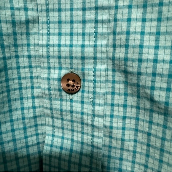 Ariat Pro Series Kernersville Classic Fit Long Sleeve Checkered Men’s Shirt - Picture 6 of 8